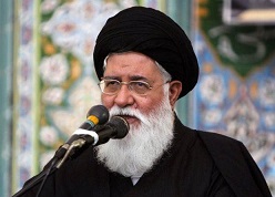 صدور پیامی به درگذشت همسر امام جمعه مشهد 