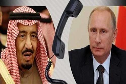 تبادل نظر ولادمیر پوتین با ملک سلیمان 