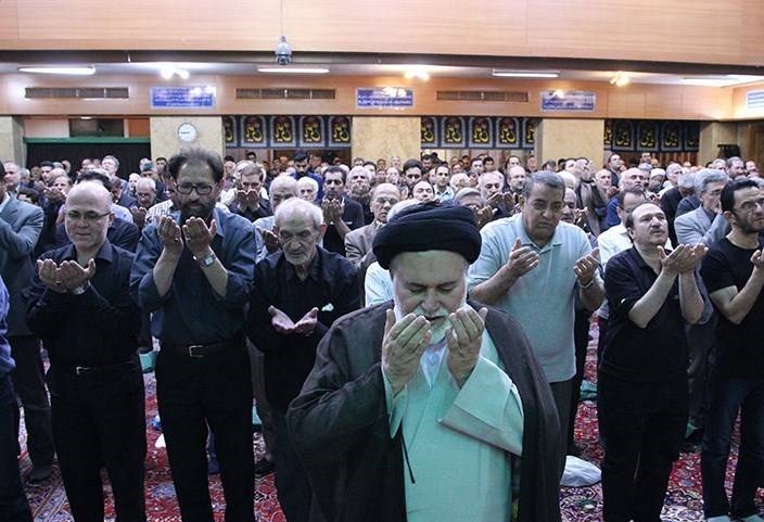  عکس/ مراسم ختم همسر آیت الله علم الهدی
