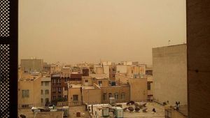 گرد وخاک مهمان آخر هفته‌ای جنوبی‌ها