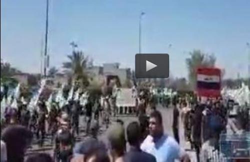 فیلم/راهپیمایی مردم عراق در روز جهانی قدس