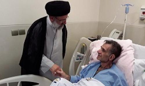 عیادت تولیت قدس رضوی از حبیب الله کاسه ساز