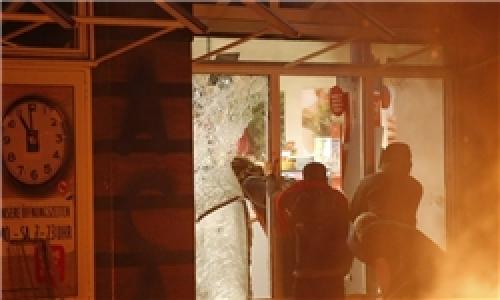 هامبورگ عملا به صحنه درگیری تبدیل شد+عکس