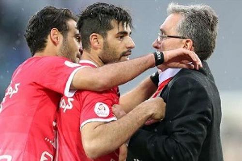 حواشی در پرسپولیس به اوج رسید:تاکید اسپانسر به برانکو؛ شاه ماهی باید در دربی 85 بازی کند/مخالفت برانکو با حضور شاه ماهی در دربی/واکنش برانکو به تهدید هیات مدیره 