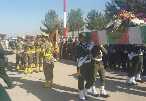  ۲ شهید گمنام در یاسوج تشییع شد 