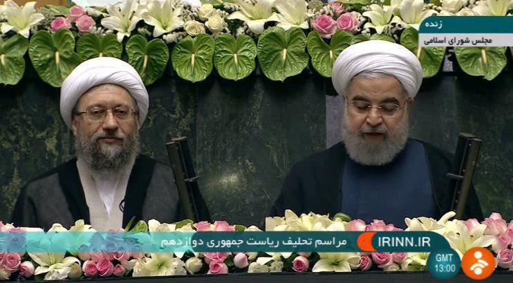  روحانی سوگند یاد کرد 