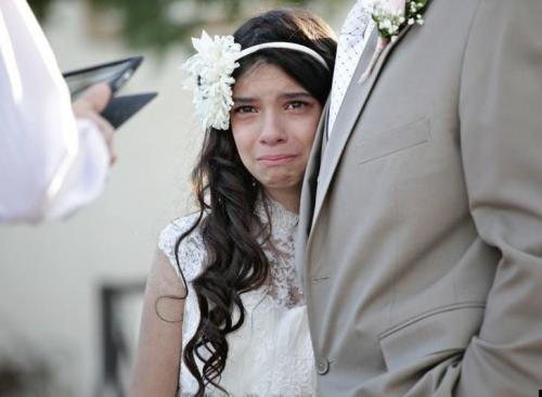  عکس/ غمگین‌ترین عروسی جهان