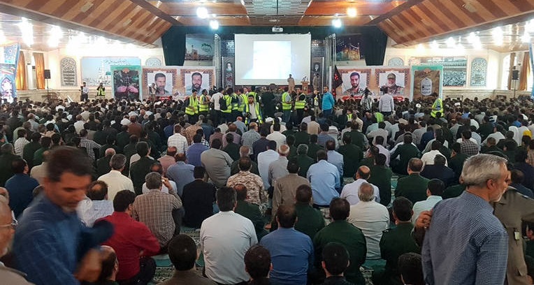 مراسم بزرگداشت شهید حججی در تهران/عکس