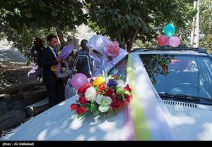  لباس ۲۴۴ میلیونی برای عروس!