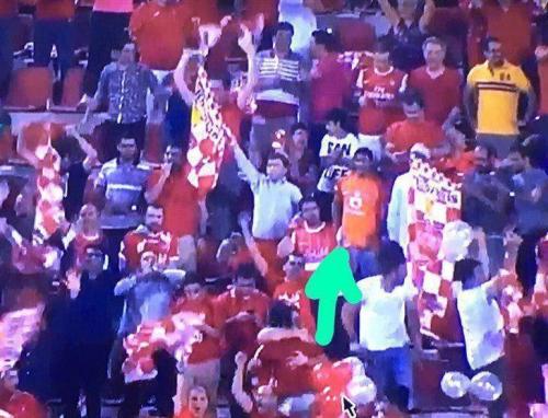  هوادار الهلال در جمع پرسپولیسی‌ها