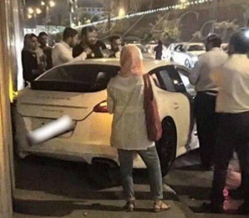  عکس/ تصادف پورشه در اتوبان آیت‌الله هاشمی