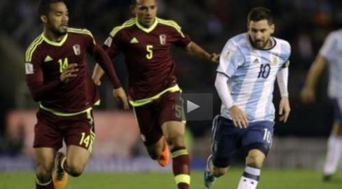  فیلم/ خلاصه دیدار آرژانتین 1-1 ونزوئلا