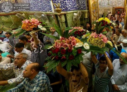  عکس/حال‌وهوای حرم امیرالمومنین(ع) در روز عید غدیر