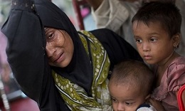 عکس/مسلمانان روهینگیا از میانمار گریخته‌ اند