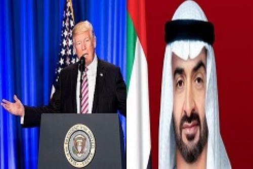 گفتگوی دونالد ترامپ با ولیعهد ابوظبی