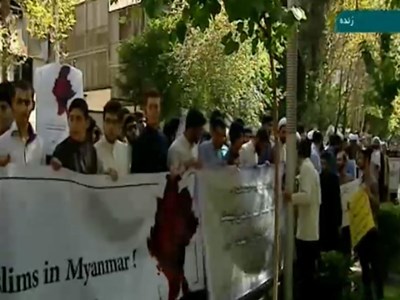 فیلم/ تجمع علما و روحانیون حوزه علمیه تهران