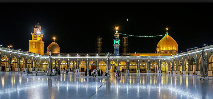 عکس جالب بازیگران زن در مسجد کوفه 
