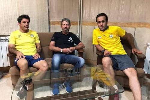  پیشکسوت پرسپولیس در تمرین نفت/ عکس 