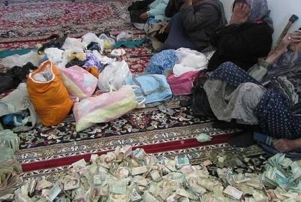 اموال و دارایی متکدیان ثروتمند تهرانی! +عکس 
