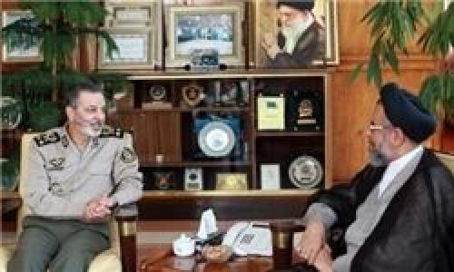  دیدار وزیر اطلاعات با فرمانده کل ارتش