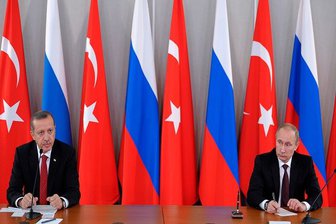 رایزنی تلفنی پوتین با اردوغان