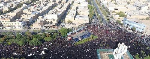 رسیدن پیکر شهید حججی به زادگاه خود+عکس