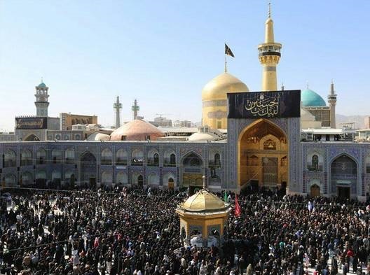 عکس/ حرم علی ابن موسی الرضا (ع) در روز تاسوعا 