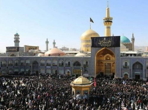 عکس/ حرم علی ابن موسی الرضا (ع) در روز تاسوعا 