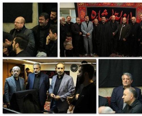  عکس/ سرداران سپاه در هیئت رزمندگان غرب تهران