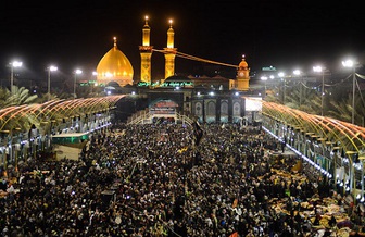 چرایی قرمز رنگ بودن پرچم گنبد مطهر امام حسین(ع)