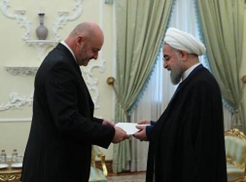 عکس/استوارنامه سفرای جدید به روحانی