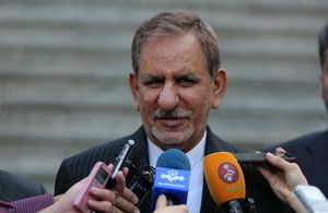 جهانگیری عازم ترکیه می‌شود