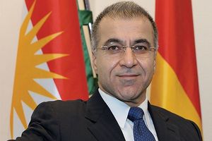  دیدار برادر مسعود بارزانی با یک مقام اسرائیلی