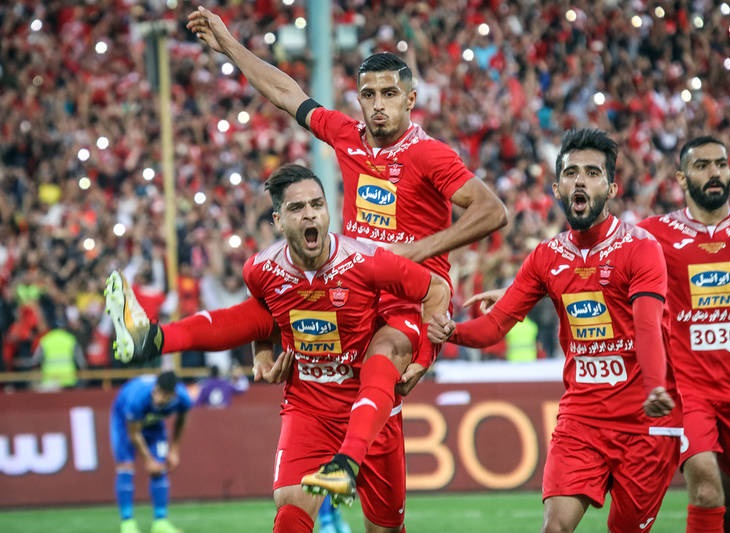 عکس/ دیدار تیم‌های پرسپولیس و استقلال