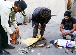 عکس/خرده فروشان مواد مخدر
