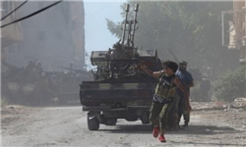 بمباران شهر در شهر درنه