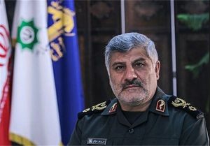  حضور سردار عبداللهی در مرز مهران