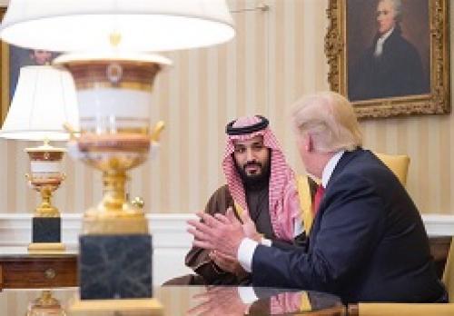 حاتم بخشی میلیاردی بن سلمان به ترامپ