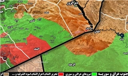 مناطق تحت اشغال داعش پس از آزادی «البوکمال»