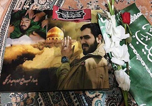  مراسم وداع با «وحید فرهنگی» شهید مدافع حرم در تبریز / فیلم