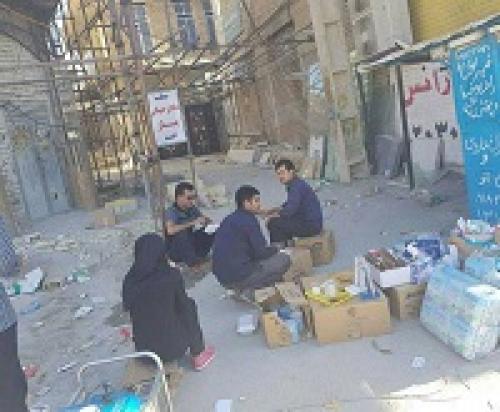 عکس/ مطب خیابانی یک پزشک در سرپل‌ذهاب