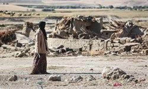 بازدید وحید حقانیان از مناطق زلزله‌زده کرمانشاه