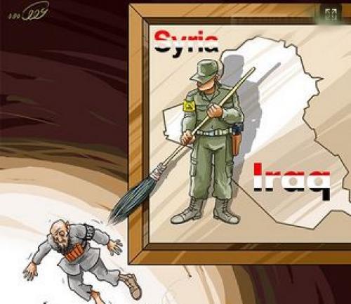 کاریکاتور/ داعش را به زباله‌دان تاریخ انداختیم