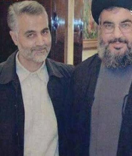  تصویر قدیمی از حاج قاسم و سیدحسن نصرالله