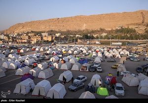 توصیه‌هایی برای آتش نگرفتن چادر زلزله‌زدگان