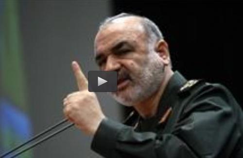  فیلم/ توصیه سردار سلامی به اروپایی‌ها