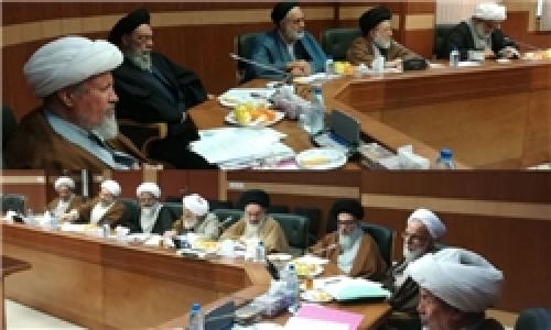 برگزاری جلسه کمیسیون107و109قانون اساسی