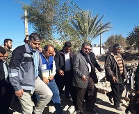  عکس/ بازدید محسن رضایی از روستای کوییک