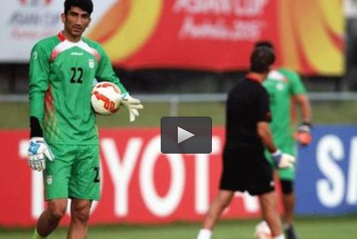  فیلم / دلجویی بیرانوند از هواداران پرسپولیس