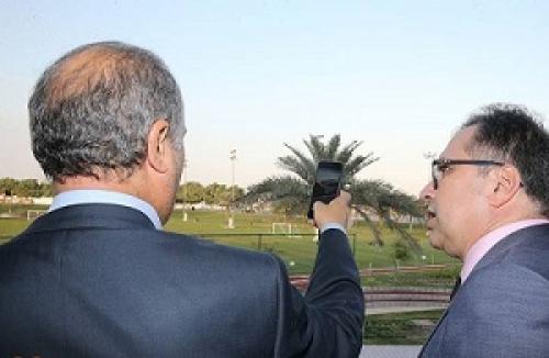  عکس/ وقتی تاج مجذوب امکانات قطری‌ها شد